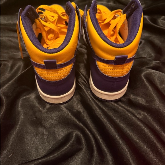 Nike Kids Purple and Orange Sneakers - Picture 4 of 5